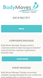 Mobile Screenshot of bodymoves.net.au